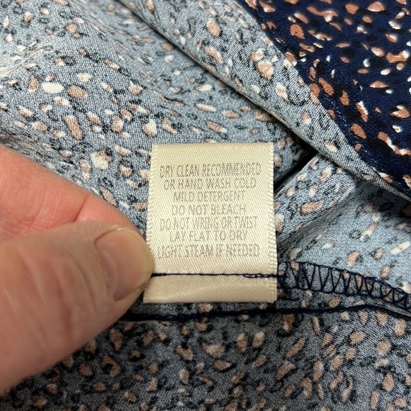 LOVESTITCH Poet’s Blouse, Navy Blue, Size M, NWOT - Picture 4 of 6